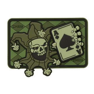 M-TAC Naszywka na rzep Joker 3D PVC Olive