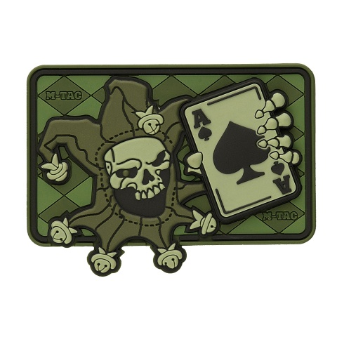M-TAC Naszywka na rzep Joker 3D PVC Olive