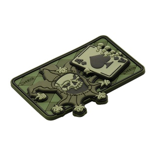 M-TAC Naszywka na rzep Joker 3D PVC Olive