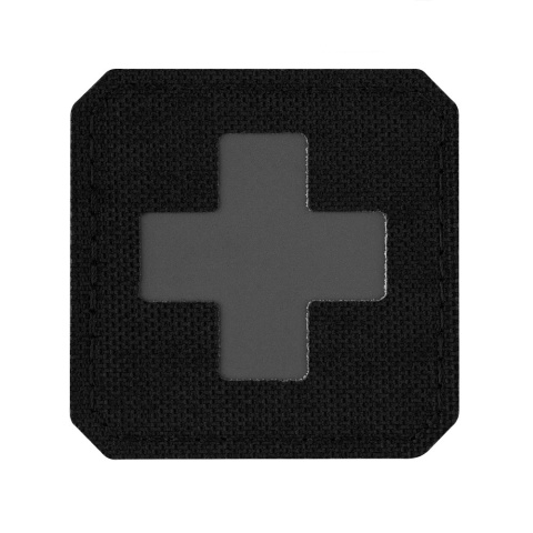 M-TAC Naszywka na rzep Medic Cross Laser Cut Black Grey