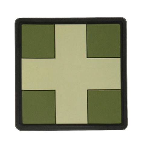 M-TAC Naszywka na rzep Medic Cross Square PVC Olive