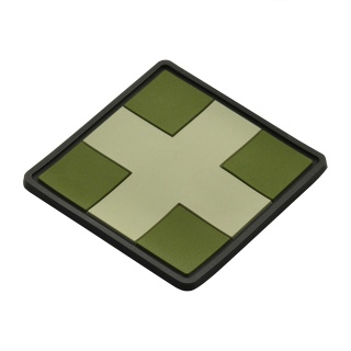 M-TAC Naszywka na rzep Medic Cross Square PVC Olive