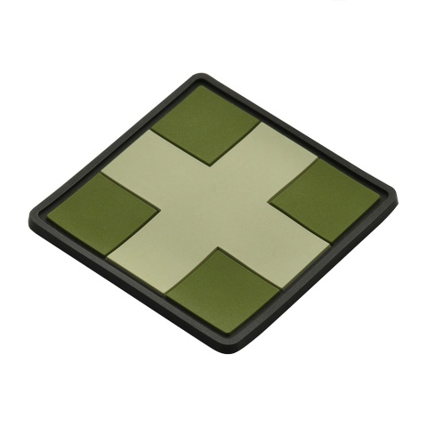 M-TAC Naszywka na rzep Medic Cross Square PVC Olive