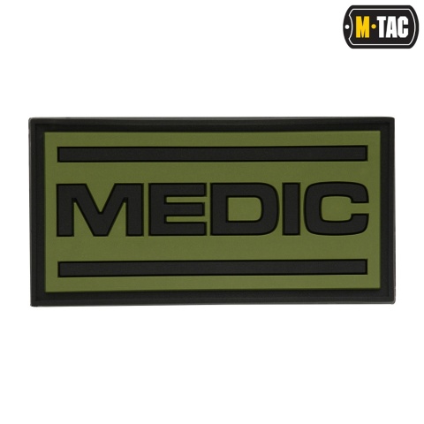 M-TAC Naszywka na rzep Medic PVC Black Olive