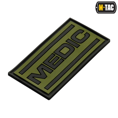 M-TAC Naszywka na rzep Medic PVC Black Olive
