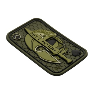 M-TAC Naszywka na rzep Morale Patch Molon Labe Ace 3D PVC Olive