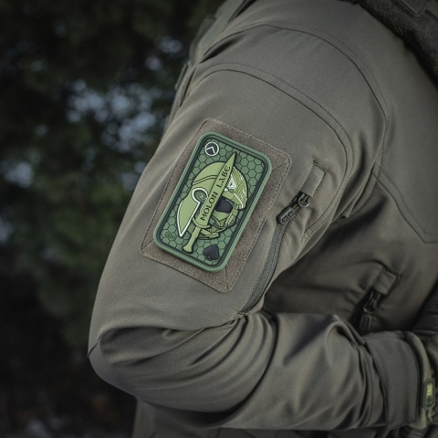 M-TAC Naszywka na rzep Morale Patch Molon Labe Ace 3D PVC Olive