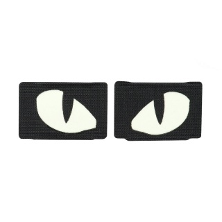 M-TAC Naszywka na rzep Tiger Eyes Laser Cut PAIR Black