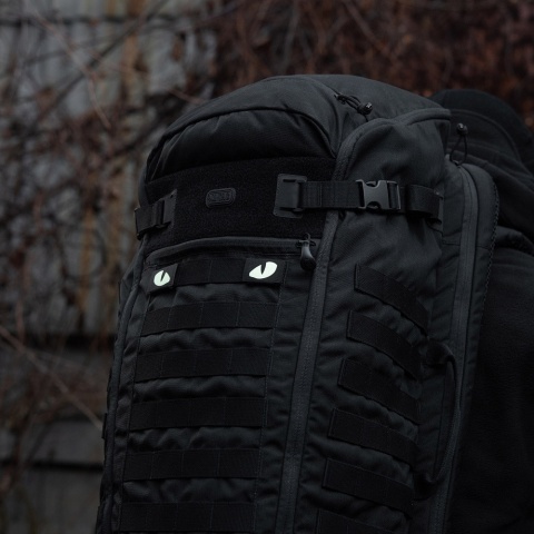 M-TAC Naszywka na rzep Tiger Eyes Laser Cut PAIR Black