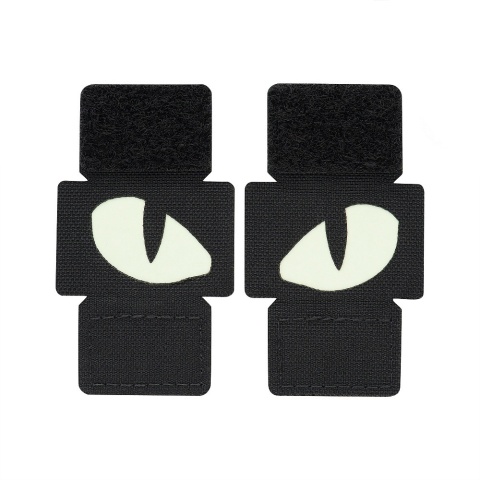 M-TAC Naszywka na rzep Tiger Eyes Laser Cut PAIR Black