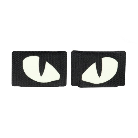 M-TAC Naszywka na rzep Tiger Eyes Laser Cut PAIR Black