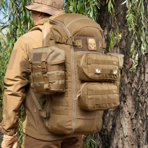 M-TAC Naszywka na rzep Tiger Eyes Laser Cut PAIR Coyote