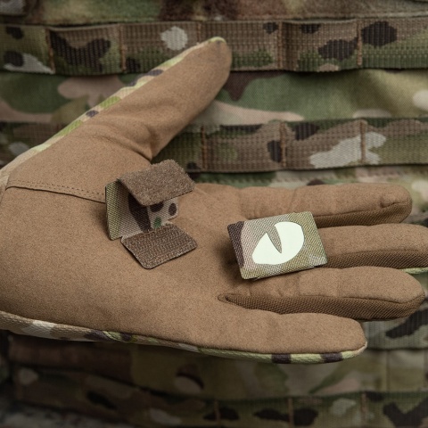 M-TAC Naszywka na rzep Tiger Eyes Laser Cut PAIR MultiCam