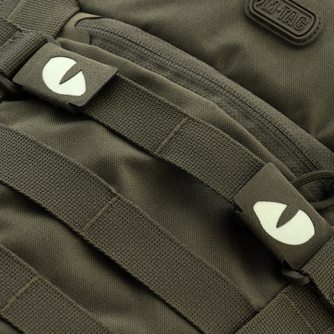 M-TAC Naszywka na rzep Tiger Eyes Laser Cut PAIR Ranger Green