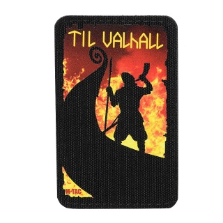 M-TAC Naszywka na rzep Til Valhall 50x80 mm Black