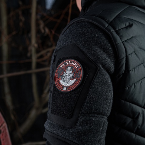 M-TAC Naszywka na rzep Til Valhall PVC Black Red