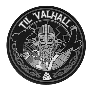 M-TAC Naszywka na rzep Til Valhall PVC Grey Black
