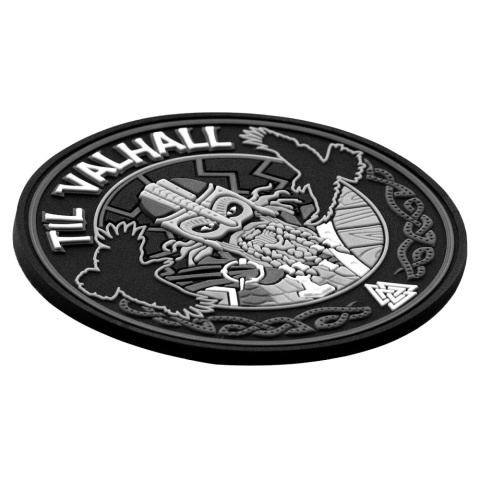M-TAC Naszywka na rzep Til Valhall PVC Grey Black