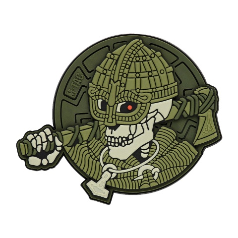 M-TAC Naszywka na rzep Undead Viking 3D PVC Olive