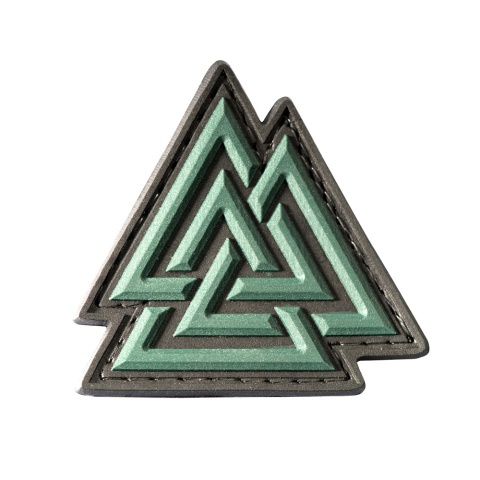 M-TAC Naszywka na rzep Valknut PVC Black Olive