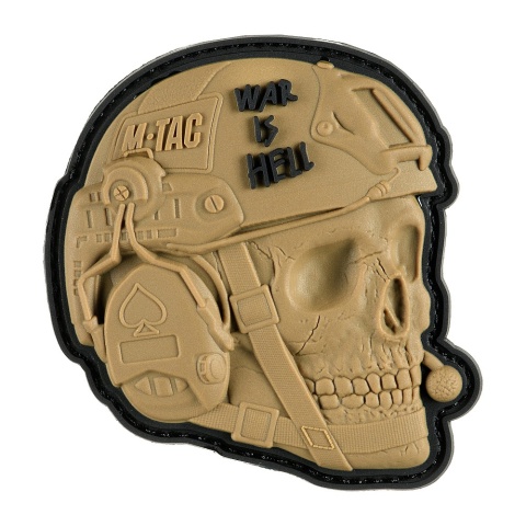 M-TAC Naszywka na rzep War is Hell 3D PVC Coyote