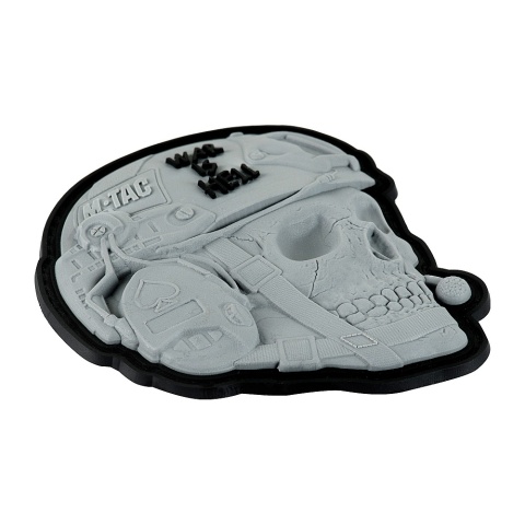 M-TAC Naszywka na rzep War is Hell 3D PVC Grey