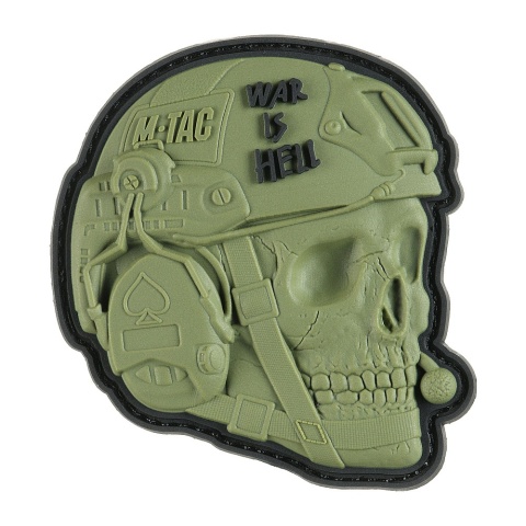M-TAC Naszywka na rzep War is Hell 3D PVC Olive