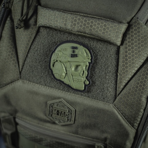 M-TAC Naszywka na rzep War is Hell 3D PVC Olive