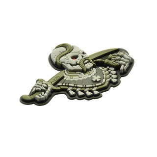 M-TAC Naszywka na rzep Undead 3D PVC Olive