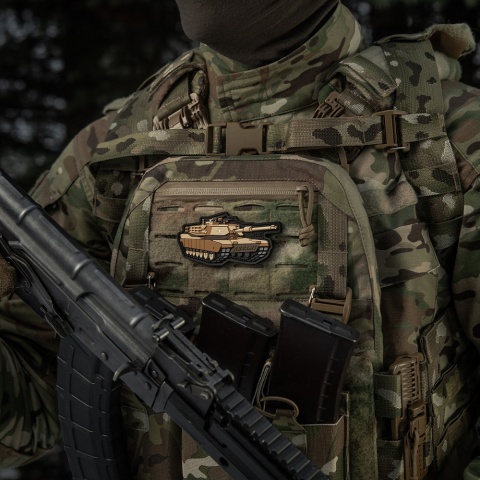 M-TAC Naszywka na rzep ABRAMS PVC 3D Coyote