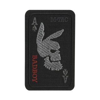 M-TAC Naszywka na rzep Bad Boy Embroidery Black