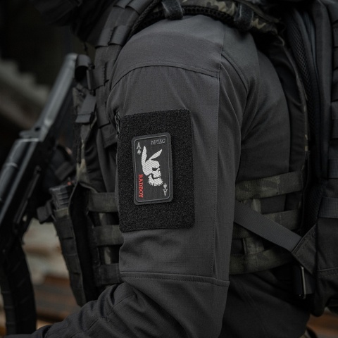 M-TAC Naszywka na rzep Bad Boy Embroidery Black