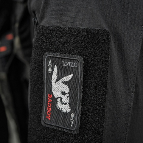 M-TAC Naszywka na rzep Bad Boy Embroidery Black