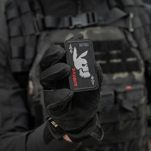 M-TAC Naszywka na rzep Bad Boy Embroidery Black