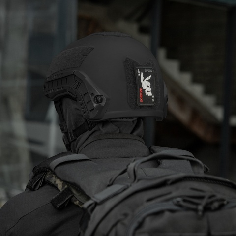 M-TAC Naszywka na rzep Bad Boy Embroidery Black
