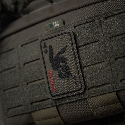 M-TAC Naszywka na rzep Bad Boy Embroidery Ranger Green