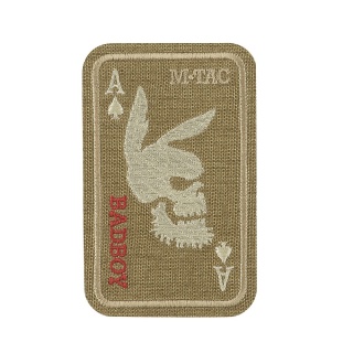 M-TAC Naszywka na rzep Bad Boy Embroidery Coyote