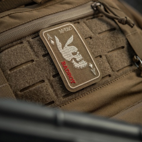 M-TAC Naszywka na rzep Bad Boy Embroidery Coyote