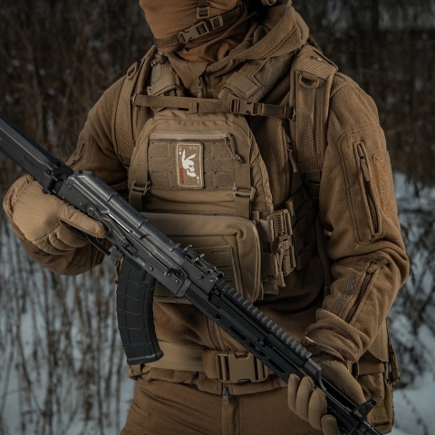 M-TAC Naszywka na rzep Bad Boy Embroidery Coyote