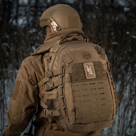 M-TAC Naszywka na rzep Bad Boy Embroidery Coyote