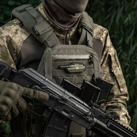 M-TAC Naszywka na rzep Czołg Skull
