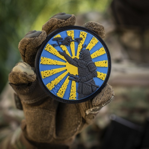 M-TAC Naszywka na rzep Droga Samuraja PVC Blue Yellow