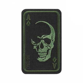 M-TAC Naszywka na rzep Face of War Haft Black Olive
