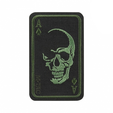 M-TAC Naszywka na rzep Face of War Haft Black Olive