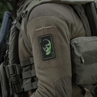 M-TAC Naszywka na rzep Face of War Haft Black Olive
