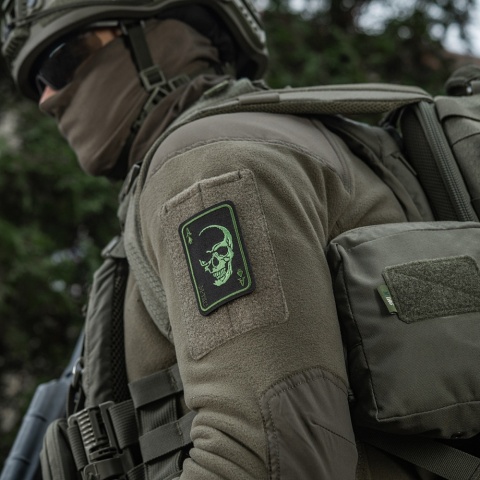 M-TAC Naszywka na rzep Face of War Haft Black Olive