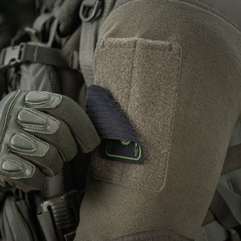 M-TAC Naszywka na rzep Face of War Haft Black Olive