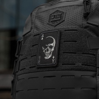M-TAC Naszywka na rzep Face of War Haft Black