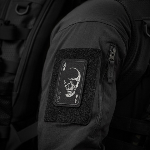 M-TAC Naszywka na rzep Face of War Haft Black