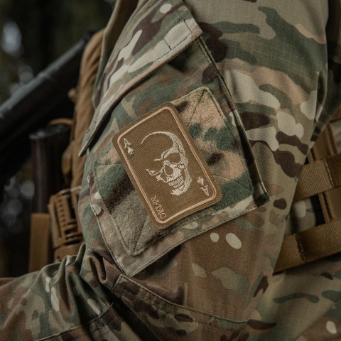 M-TAC Naszywka na rzep Face of War Haft Coyote